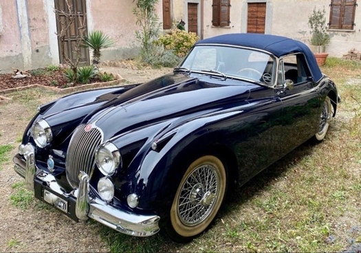 1958 Jaguar XK 150 DHC oldtimer te koop