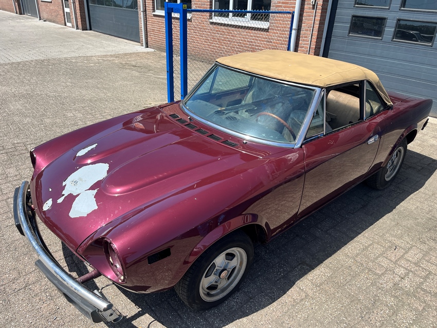 1980 Fiat 124 spider 2000 oldtimer te koop