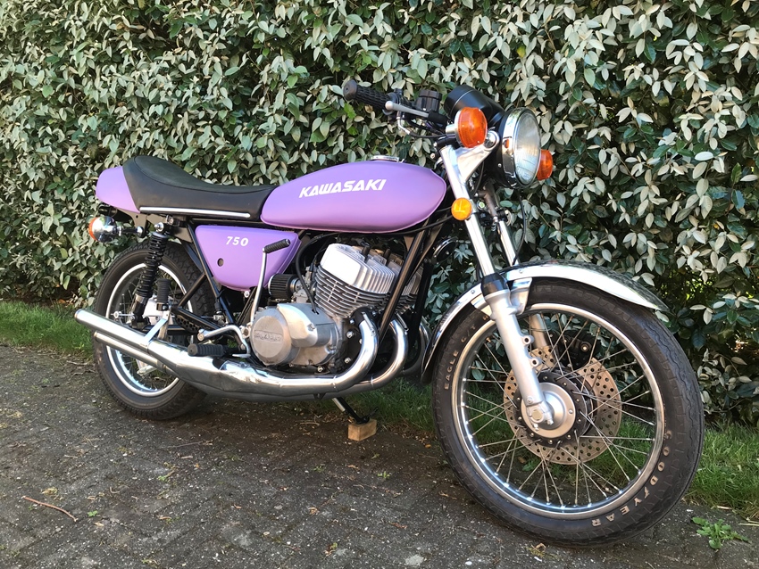1975 Kawasaki H2C - 750 Mach IV oldtimer motorfiets te koop