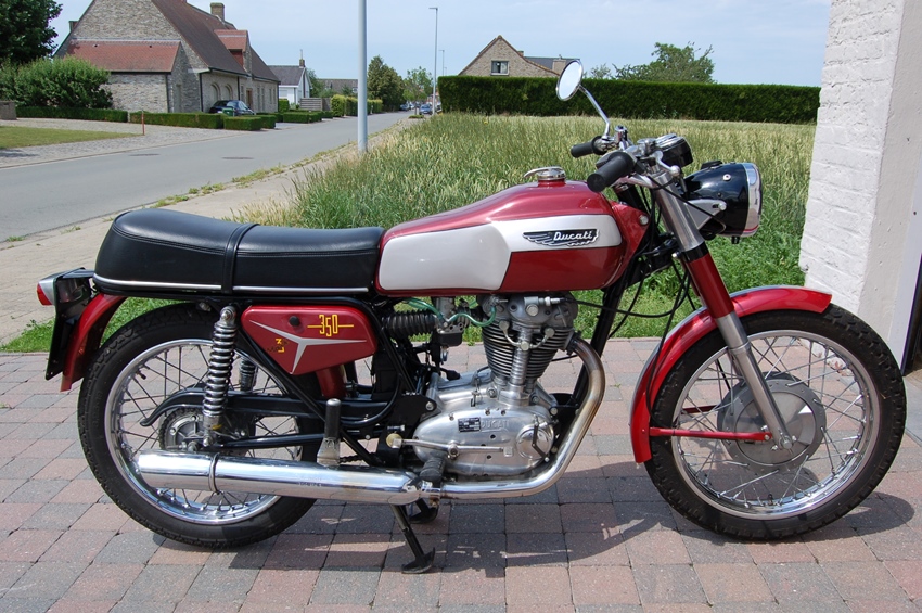 1972 Ducati 350 Mark III oldtimer motorfiets te koop