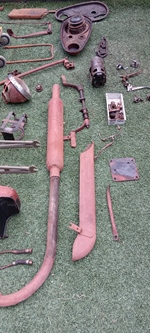 BSA M 20 onderdelen oldtimer te koop