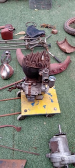 BSA M 20 onderdelen oldtimer te koop