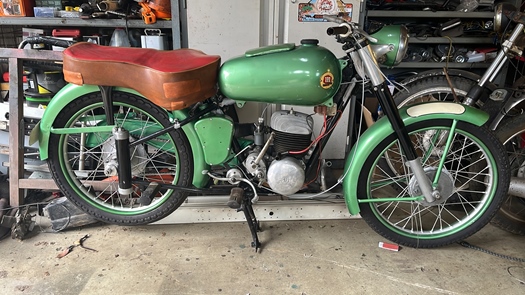 1956 Montesa Brio. Model 81 oldtimer motorfiets te koop