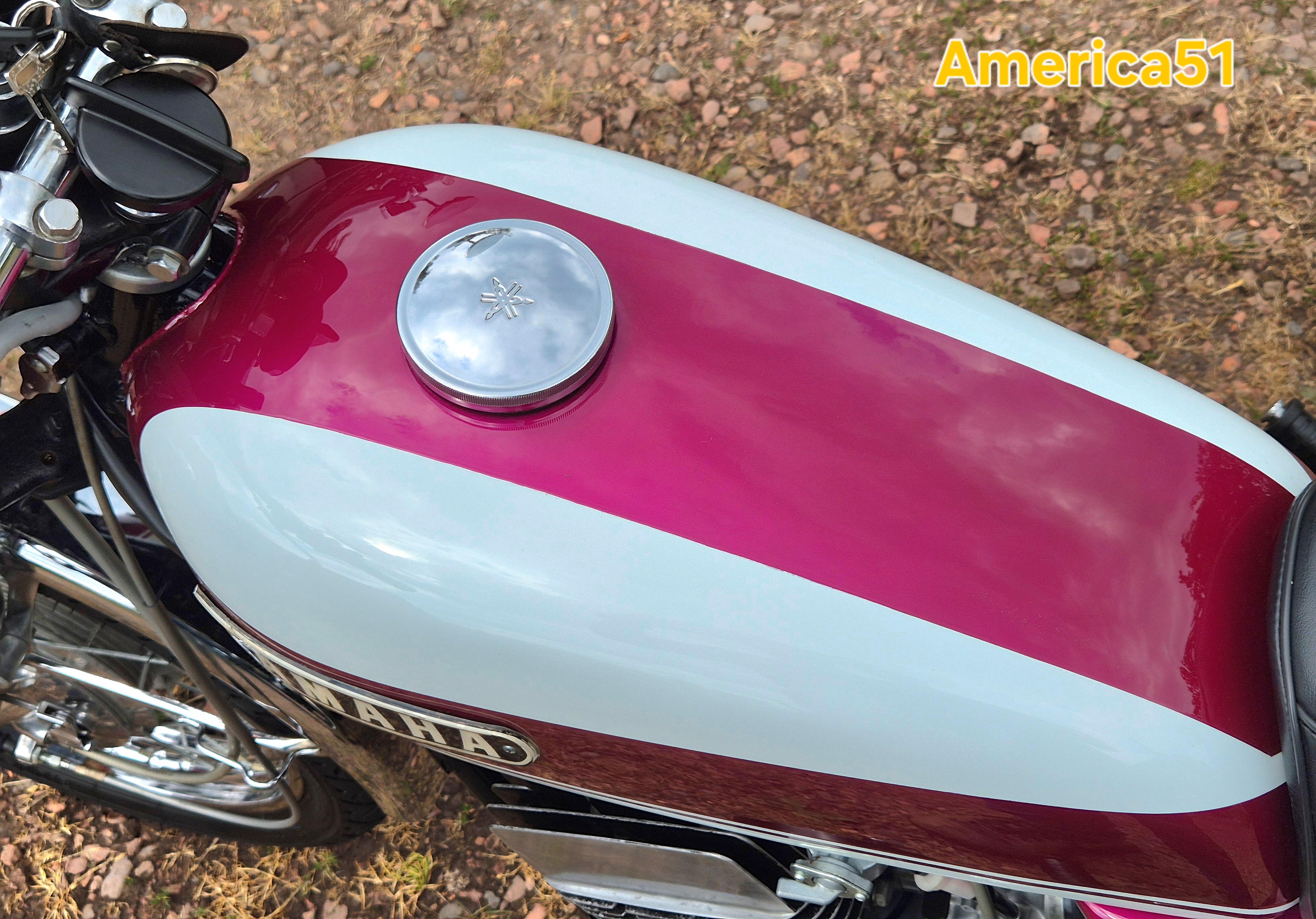 1970 Yamaha r5 350 oldtimer motorfiets te koop