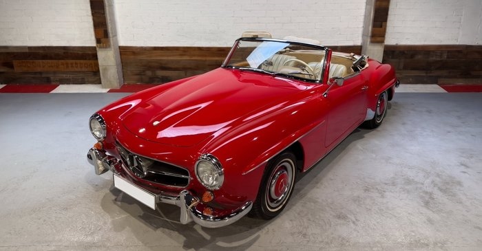 1963 Mercedes 190 SL oldtimer te koop