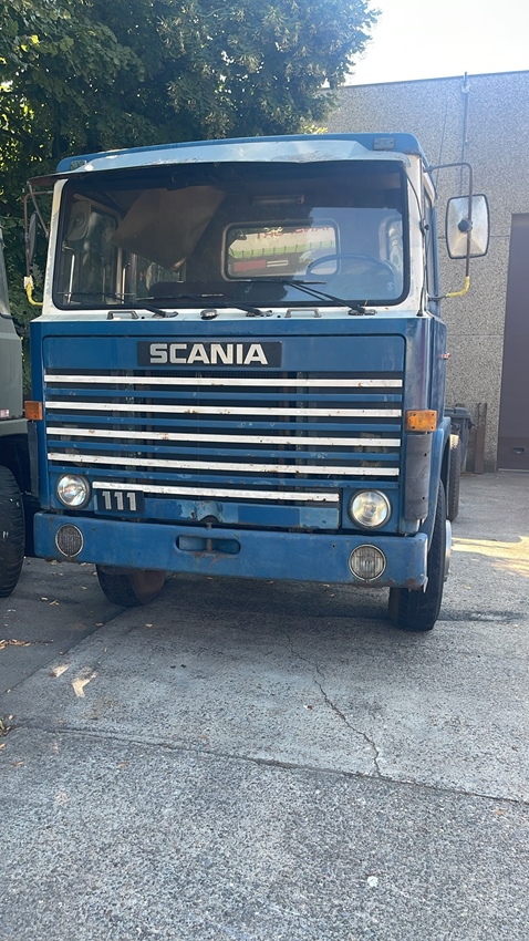 1979 Scania 111 oldtimer vrachtwagen te koop