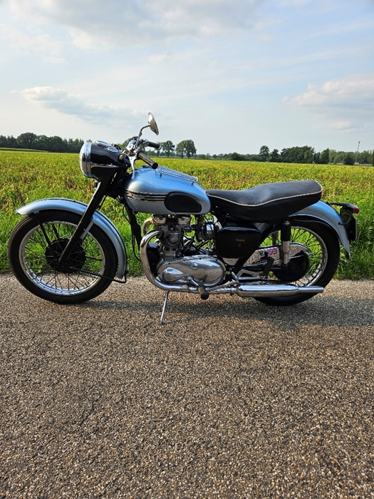 1954 Triumph Tiger 100 oldtimer motorfiets te koop