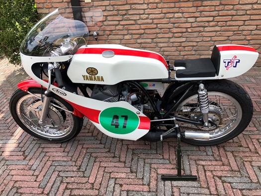 1972 Yamaha classicracer oldtimer motorfiets te koop