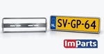 Chromen Nummerplaat Houder s in diverse maten oldtimer te koop