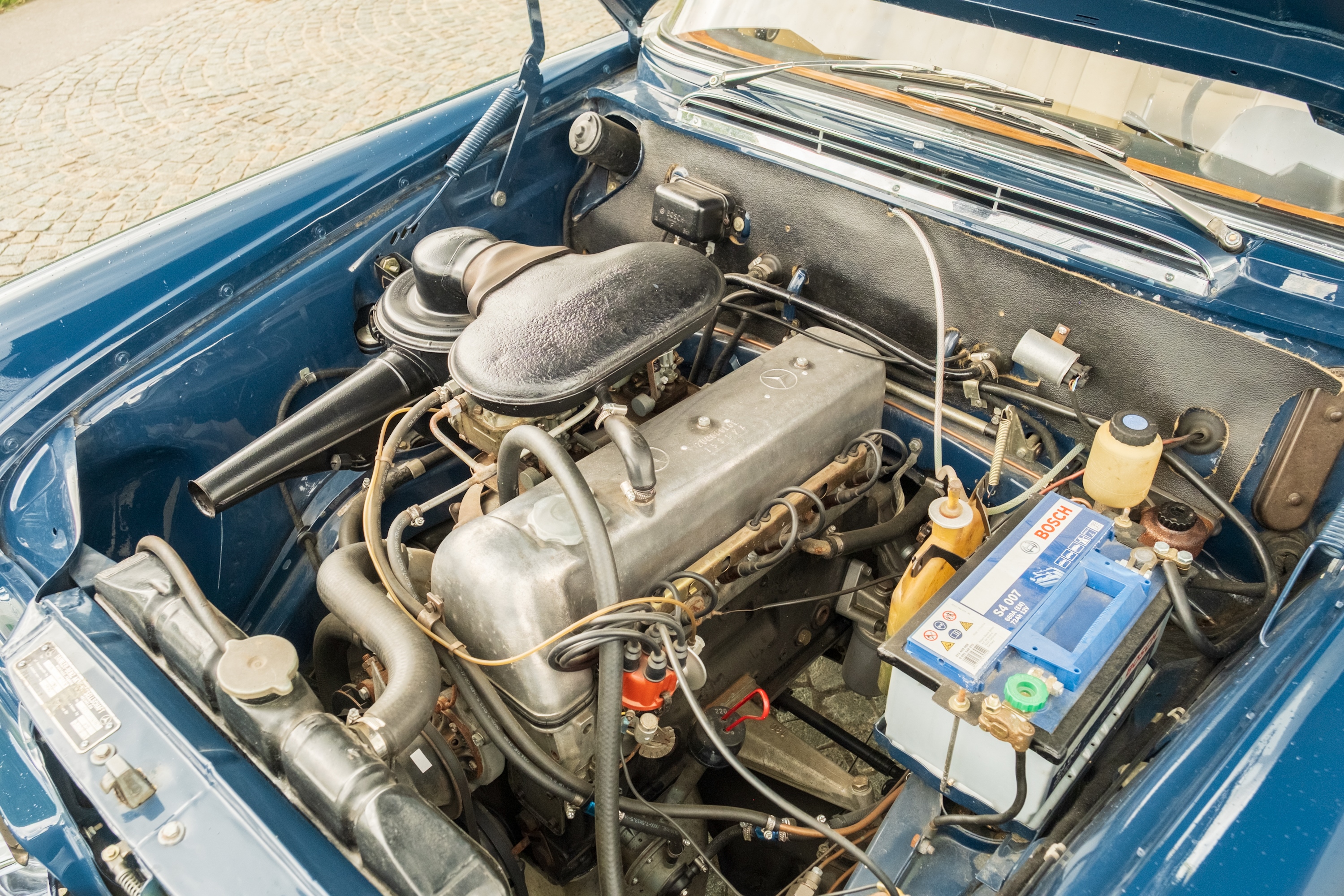1962 Mercedes 220 oldtimer te koop