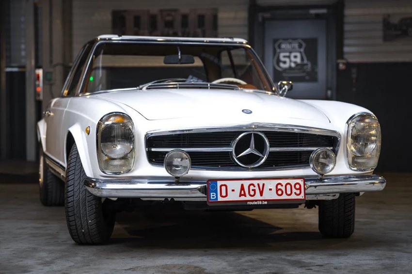 1969 Mercedes SL oldtimer te koop