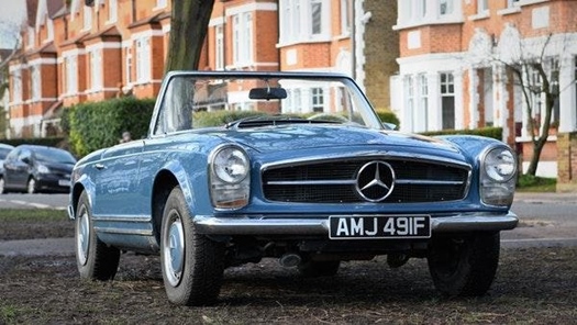 1968 Mercedes Pagode oldtimer te koop