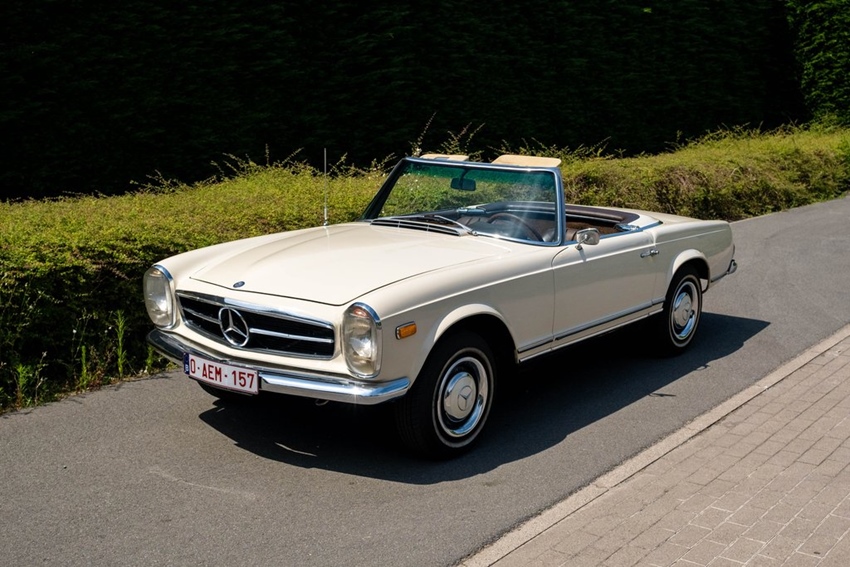 1966 Mercedes 230SL oldtimer te koop