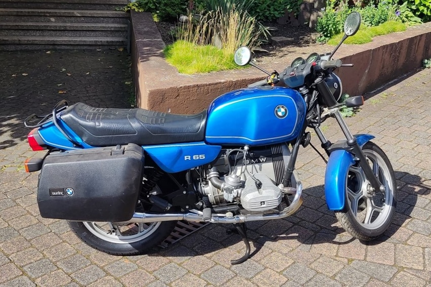 1984 BMW R65 oldtimer motorfiets te koop
