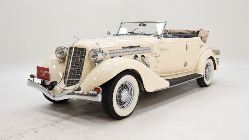 1936 Auburn 852 SC Phaeton Sedan oldtimer te koop
