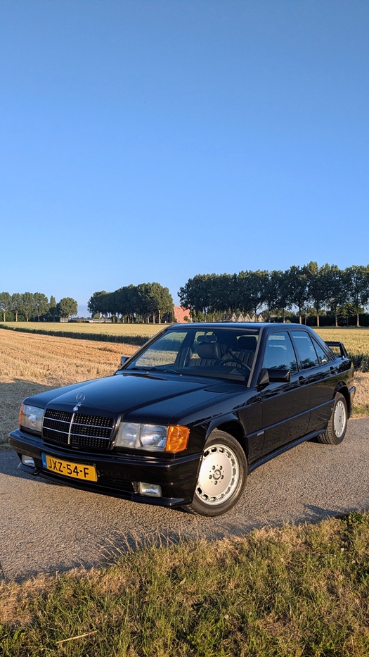 1987 Mercedes 190e 2.3  oldtimer te koop