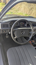 1987 Mercedes 190e 2.3 oldtimer te koop