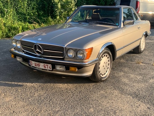 1986 Mercedes 560 SL oldtimer te koop