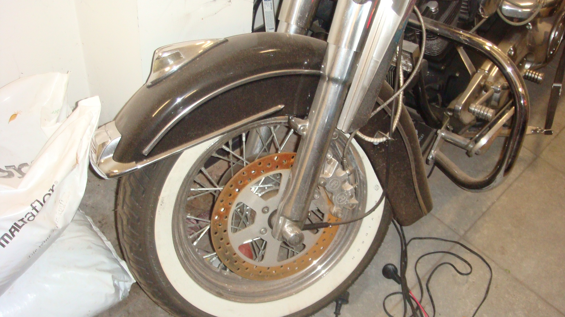 1992 Harley-Davidson FLSTC oldtimer motorfiets te koop