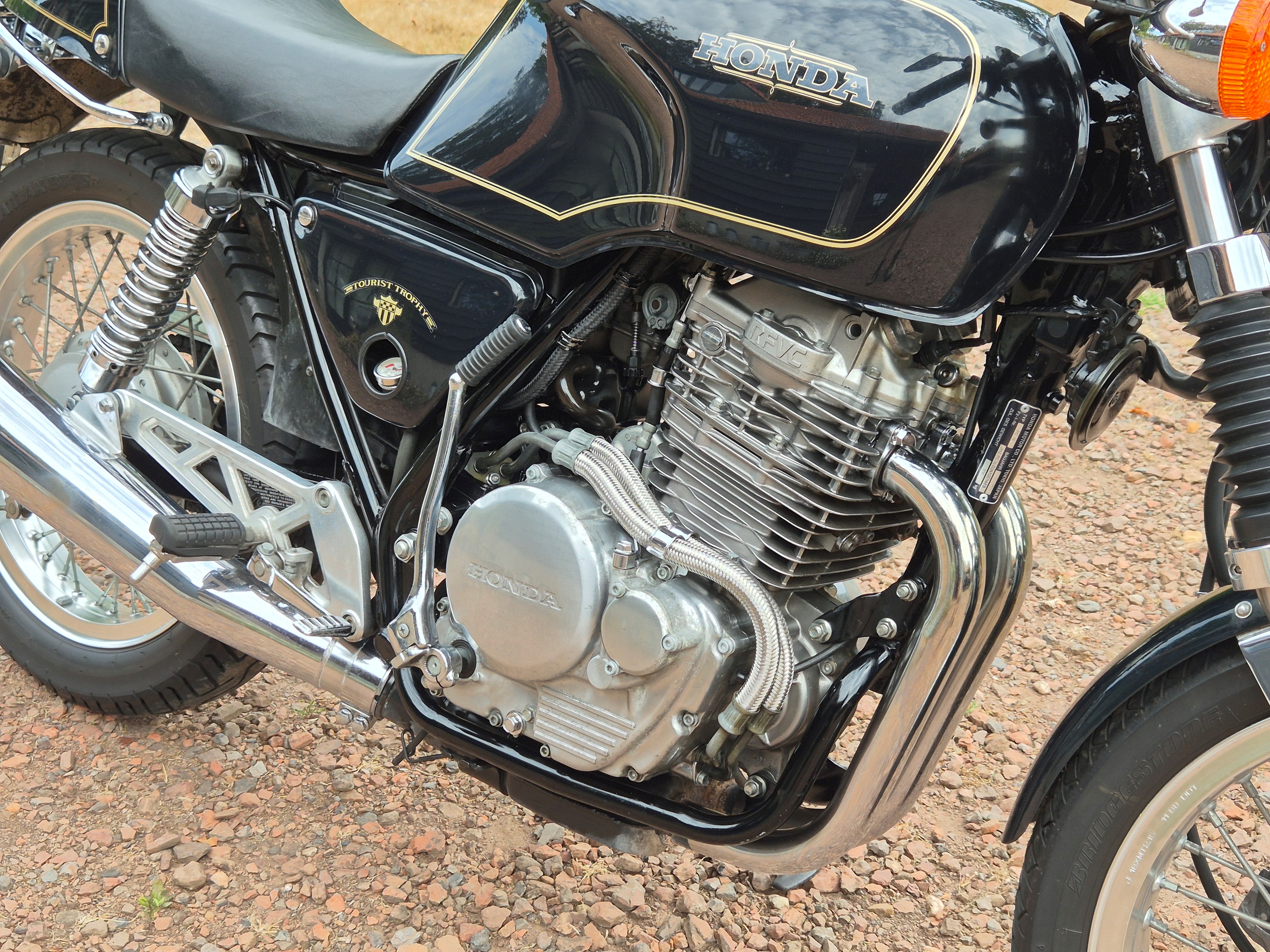 1989 Honda GB500 Tourist Trophy oldtimer motorfiets te koop