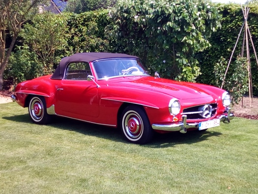 1955 Mercedes 190sl  oldtimer te koop