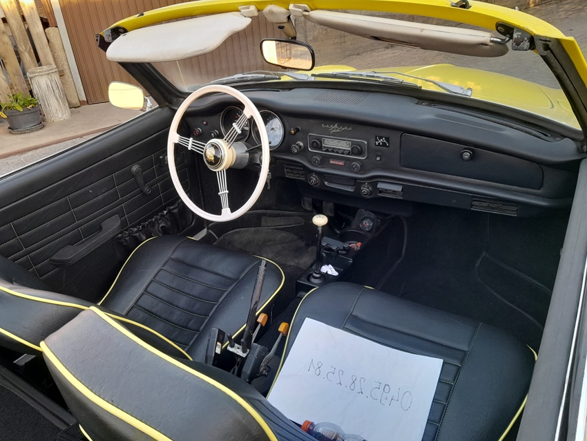 1973 Volkswagen Karmann ghia cabrio oldtimer te koop