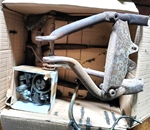 1954 BSA c11/ c12 oldtimer motorfiets te koop