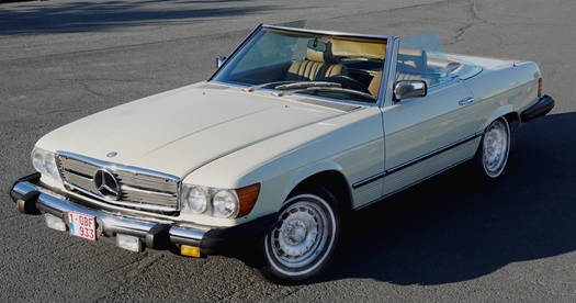 1984 Mercedes SL380 oldtimer te koop