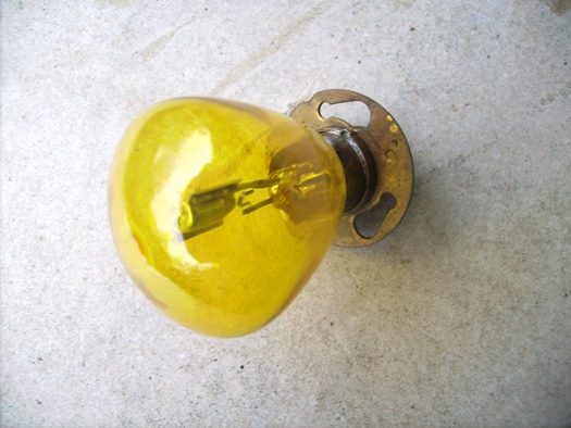 Koplamp gloeilamp 12V 36/36 W geel voor jaren 1930 te koop