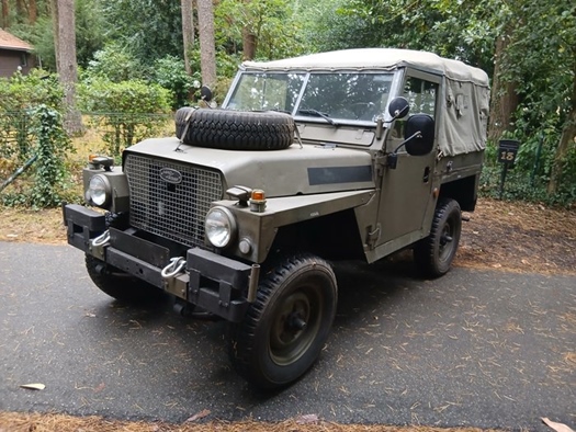 1978 Land Rover serie 3 / 88 open tereinwagen militair oldtimer te koop