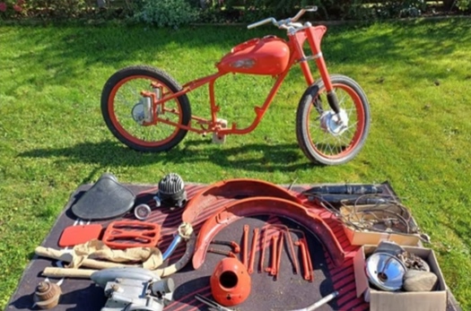 1953 Hoffmann oldtimer motorfiets te koop
