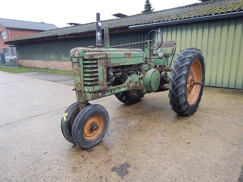 1950 John Deere B Styled electric start oldtimer tractor te koop