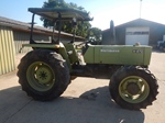 1983 Hürlimann H470 4wd canopy oldtimer tractor te koop
