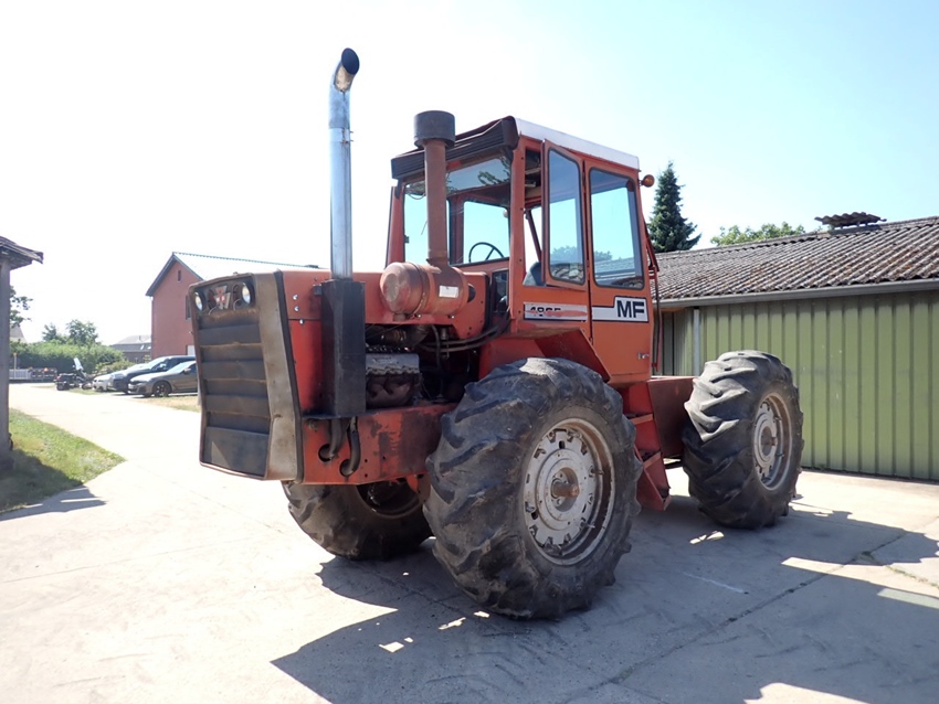 1975 Massey Ferguson MF 1805 Articulated V8, oldtimer tractor te koop
