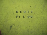 Motor Pakkingset Deutz F1 L  612 oldtimer te koop