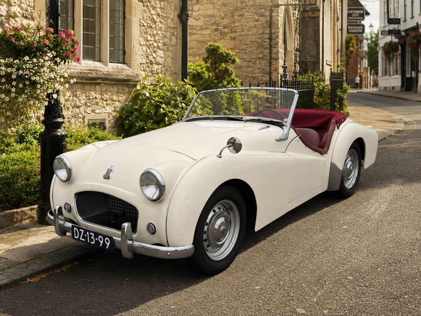 1955 Triumph TR2 oldtimer te koop