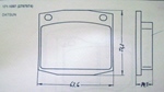 AC Delco Remblokken voor Datsun 120/140/160 oldtimer te koop