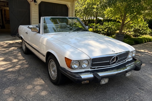 1987 Mercedes 560SL oldtimer te koop