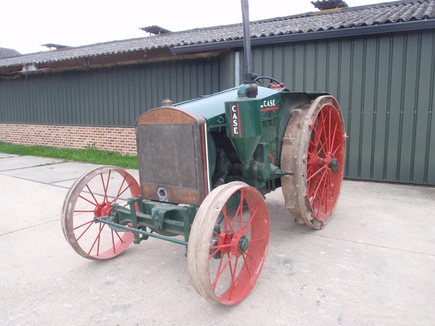 1914 Case 9-18 oldtimer tractor te koop