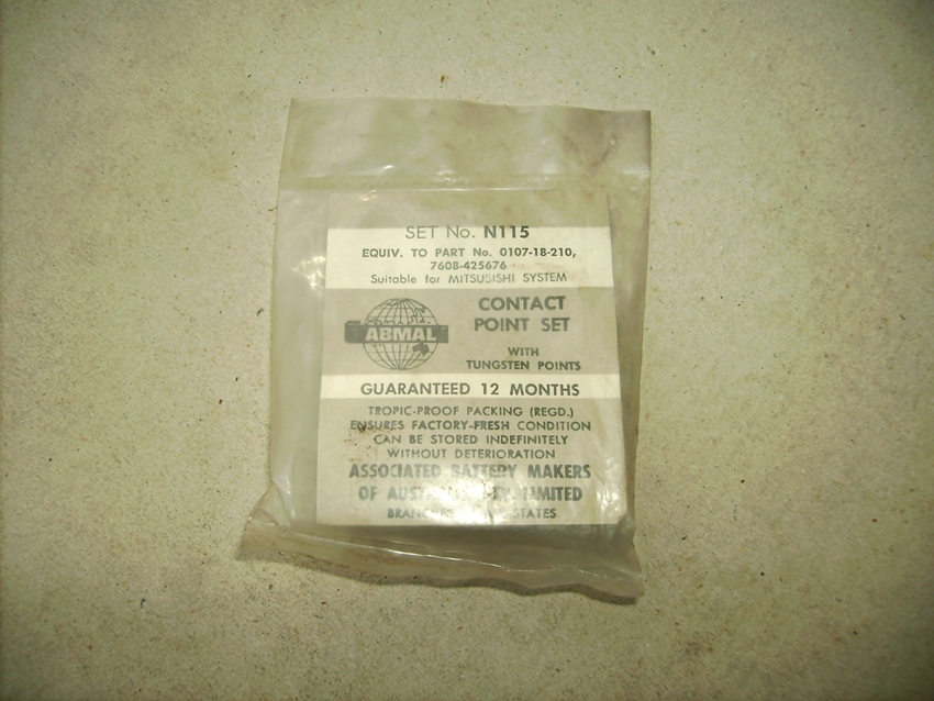 Contactpuntset Mazda 616 & 1800 te koop