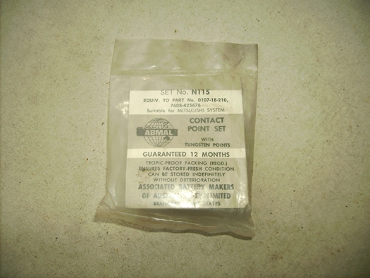 Contactpuntset Mazda 616 & 1800  te koop