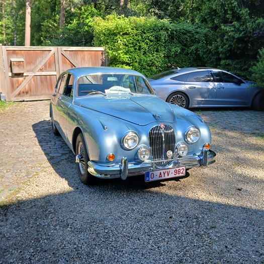 1961 Jaguar 3.4l mk 2 oldtimer te koop