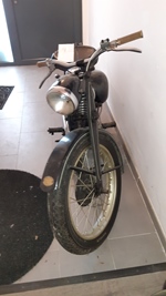 1950 Puch 125 cc oldtimer motorfiets te koop