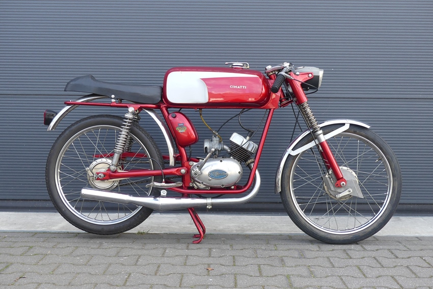 1973 Cimatti 50cc Caféracer oldtimer bromfiets te koop