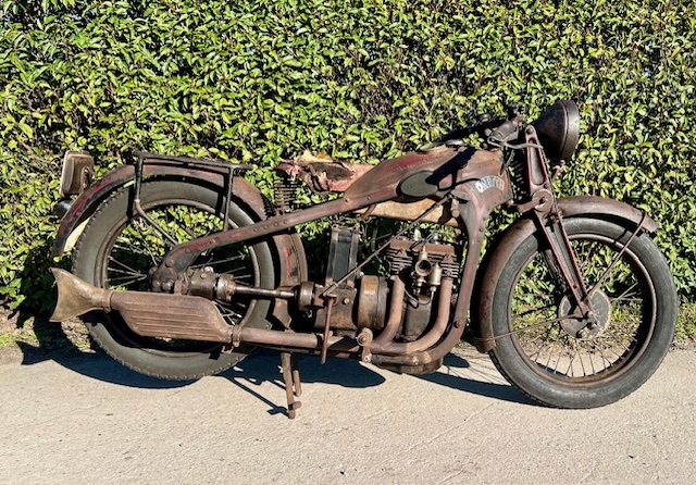 1930 Dresch Monobloc 500 oldtimer motorfiets te koop