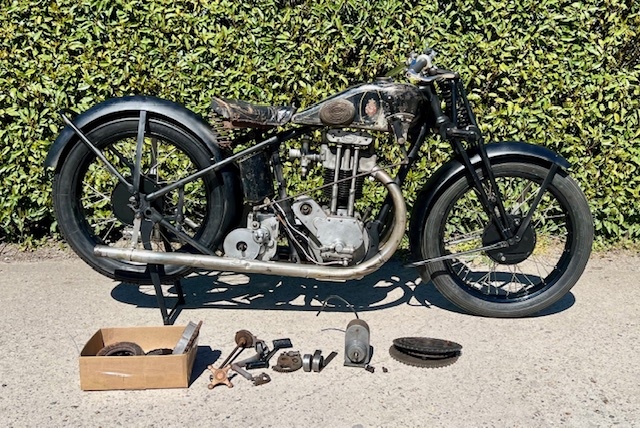 1929 Sarolea 24U oldtimer motorfiets te koop