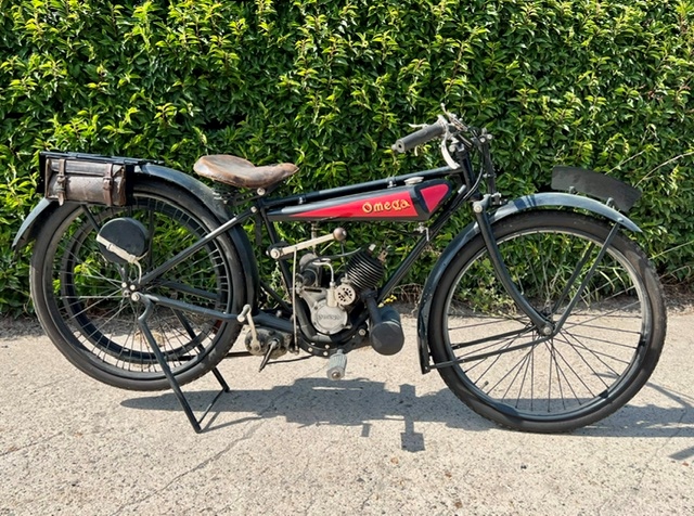 1925 Omega Junior 175 oldtimer motorfiets te koop