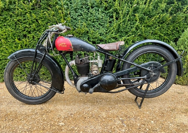 1929 Coventry Eagle D44 oldtimer motorfiets te koop