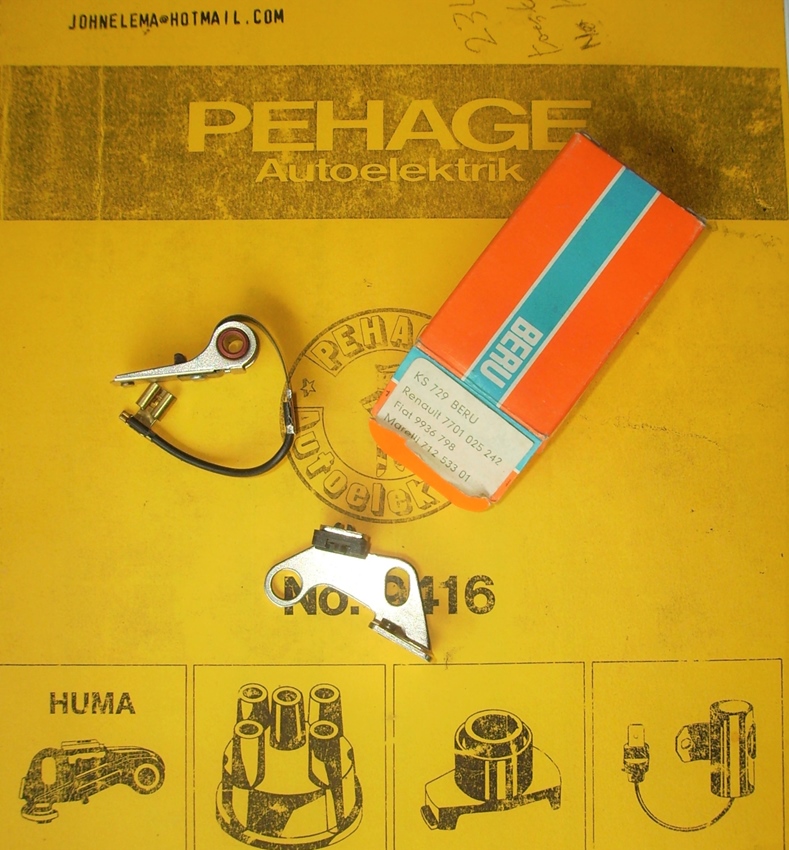 Set Contaktpunten Lancia. Renault, Fiat te koop