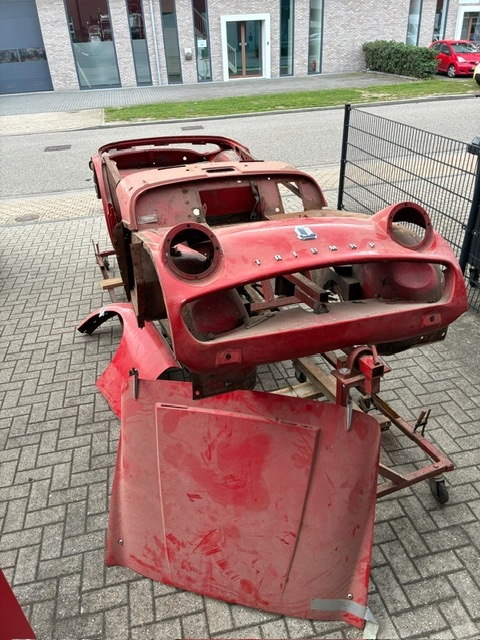 1962 Triumph TR3B restauratie project oldtimer te koop